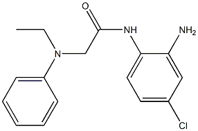 N-(2-amino-4-chlorophenyl)-2-[ethyl(phenyl)amino]acetamide