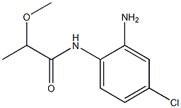 N-(2-amino-4-chlorophenyl)-2-methoxypropanamide Struktur