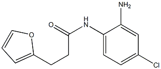 N-(2-amino-4-chlorophenyl)-3-(furan-2-yl)propanamide Structure