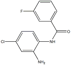 N-(2-amino-4-chlorophenyl)-3-fluorobenzamide Structure