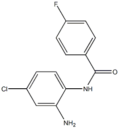 N-(2-amino-4-chlorophenyl)-4-fluorobenzamide 结构式