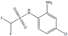 N-(2-amino-4-chlorophenyl)difluoromethanesulfonamide Structure
