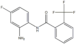 N-(2-amino-4-fluorophenyl)-2-(trifluoromethyl)benzamide Structure