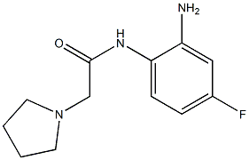 N-(2-amino-4-fluorophenyl)-2-pyrrolidin-1-ylacetamide