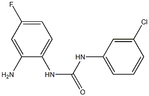 N-(2-amino-4-fluorophenyl)-N'-(3-chlorophenyl)urea Structure