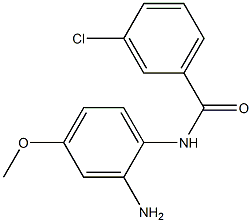  N-(2-amino-4-methoxyphenyl)-3-chlorobenzamide