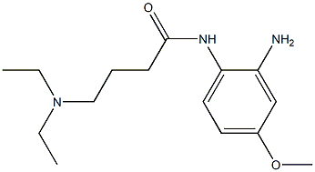 N-(2-amino-4-methoxyphenyl)-4-(diethylamino)butanamide Structure