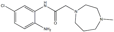 N-(2-amino-5-chlorophenyl)-2-(4-methyl-1,4-diazepan-1-yl)acetamide Structure