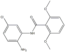 N-(2-amino-5-chlorophenyl)-2,6-dimethoxybenzamide Structure