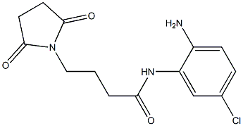 N-(2-amino-5-chlorophenyl)-4-(2,5-dioxopyrrolidin-1-yl)butanamide|