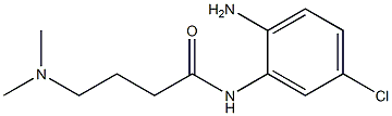 N-(2-amino-5-chlorophenyl)-4-(dimethylamino)butanamide Structure