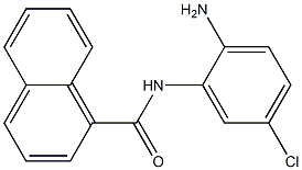N-(2-amino-5-chlorophenyl)naphthalene-1-carboxamide,,结构式