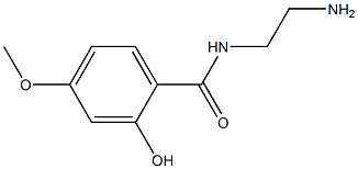 N-(2-aminoethyl)-2-hydroxy-4-methoxybenzamide,,结构式