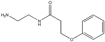 N-(2-aminoethyl)-3-phenoxypropanamide Structure