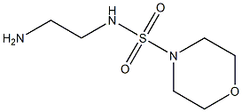 N-(2-aminoethyl)morpholine-4-sulfonamide,,结构式