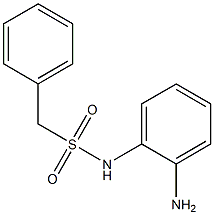 N-(2-aminophenyl)-1-phenylmethanesulfonamide,,结构式