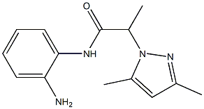 N-(2-aminophenyl)-2-(3,5-dimethyl-1H-pyrazol-1-yl)propanamide