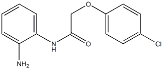 N-(2-aminophenyl)-2-(4-chlorophenoxy)acetamide Struktur