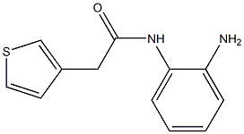 N-(2-aminophenyl)-2-(thiophen-3-yl)acetamide Struktur