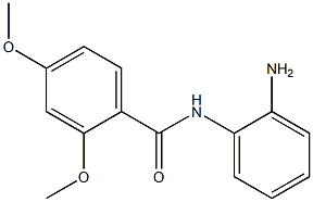 N-(2-aminophenyl)-2,4-dimethoxybenzamide 化学構造式