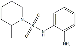 N-(2-aminophenyl)-2-methylpiperidine-1-sulfonamide,,结构式