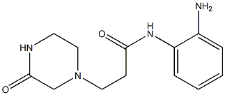 N-(2-aminophenyl)-3-(3-oxopiperazin-1-yl)propanamide