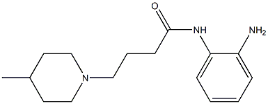 N-(2-aminophenyl)-4-(4-methylpiperidin-1-yl)butanamide