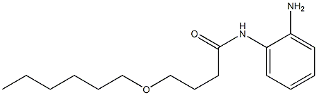 N-(2-aminophenyl)-4-(hexyloxy)butanamide Structure