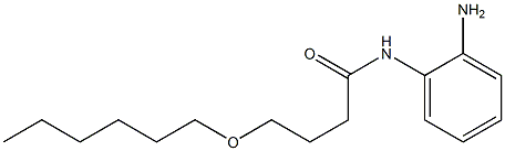 N-(2-aminophenyl)-4-(hexyloxy)butanamide Struktur