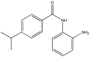 N-(2-aminophenyl)-4-(propan-2-yl)benzamide Struktur