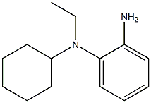 N-(2-aminophenyl)-N-cyclohexyl-N-ethylamine,,结构式