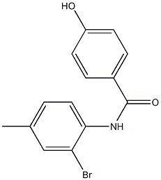 N-(2-bromo-4-methylphenyl)-4-hydroxybenzamide