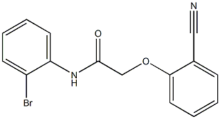 N-(2-bromophenyl)-2-(2-cyanophenoxy)acetamide