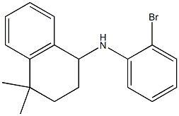  N-(2-bromophenyl)-4,4-dimethyl-1,2,3,4-tetrahydronaphthalen-1-amine