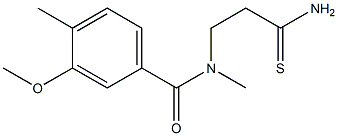 N-(2-carbamothioylethyl)-3-methoxy-N,4-dimethylbenzamide