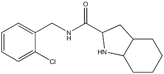 N-(2-chlorobenzyl)octahydro-1H-indole-2-carboxamide