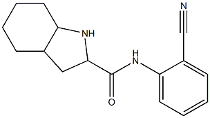 N-(2-cyanophenyl)octahydro-1H-indole-2-carboxamide