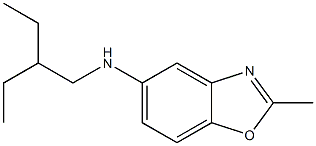 N-(2-ethylbutyl)-2-methyl-1,3-benzoxazol-5-amine Structure