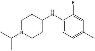  N-(2-fluoro-4-methylphenyl)-1-(propan-2-yl)piperidin-4-amine