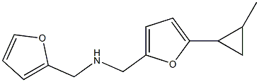 N-(2-furylmethyl)-N-{[5-(2-methylcyclopropyl)-2-furyl]methyl}amine