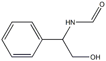 N-(2-hydroxy-1-phenylethyl)formamide Structure