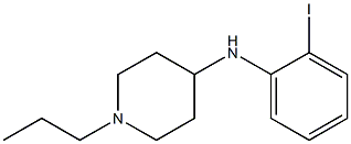 N-(2-iodophenyl)-1-propylpiperidin-4-amine Structure