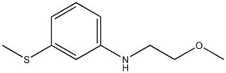 N-(2-methoxyethyl)-3-(methylsulfanyl)aniline