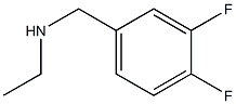 N-(3,4-difluorobenzyl)-N-ethylamine,,结构式