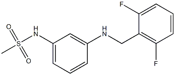 N-(3-{[(2,6-difluorophenyl)methyl]amino}phenyl)methanesulfonamide