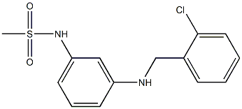 N-(3-{[(2-chlorophenyl)methyl]amino}phenyl)methanesulfonamide