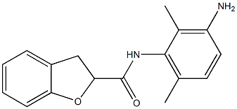 N-(3-amino-2,6-dimethylphenyl)-2,3-dihydro-1-benzofuran-2-carboxamide Structure