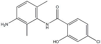N-(3-amino-2,6-dimethylphenyl)-4-chloro-2-hydroxybenzamide|