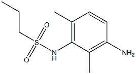 N-(3-amino-2,6-dimethylphenyl)propane-1-sulfonamide Structure