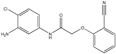 N-(3-amino-4-chlorophenyl)-2-(2-cyanophenoxy)acetamide